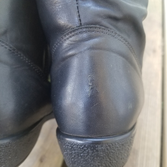 Blondo Waterproof Leather Vintage Zip Boots 8 D - Picture 7 of 9